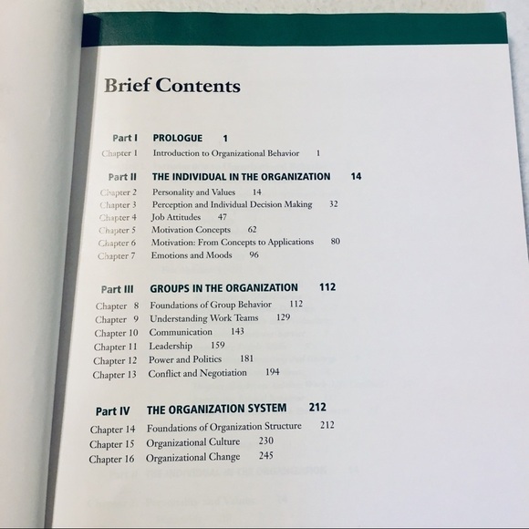 Essentials of Organizational Behavior Textbook - Picture 7 of 7